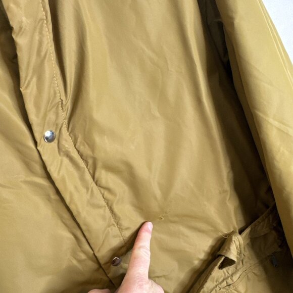 Vintage 70s‎ 80s David S. Reid 100% Down Parka Jacket Brown Nylon M Canada - Picture 3 of 10